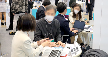 受付の様子