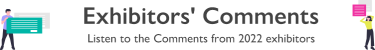 Exhibitors' Comments