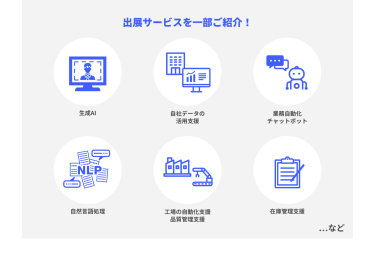 出展サービスを一部ご紹介！