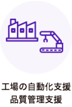 工場の自動化支援品質管理支援