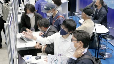 商談の様子